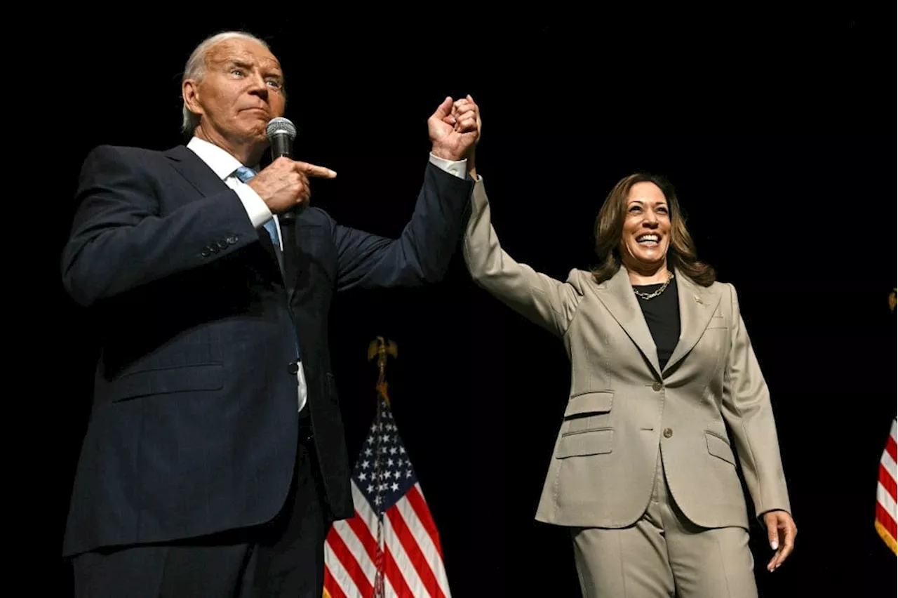 Biden e Kamala fazem primeiro ato juntos desde a desistência da candidatura