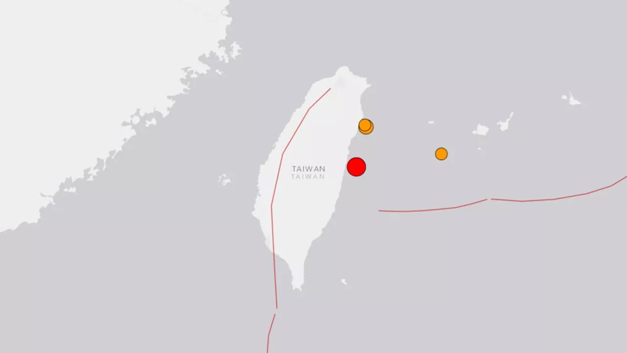 Taiwan hit by another big quake, no immediate reports of damage