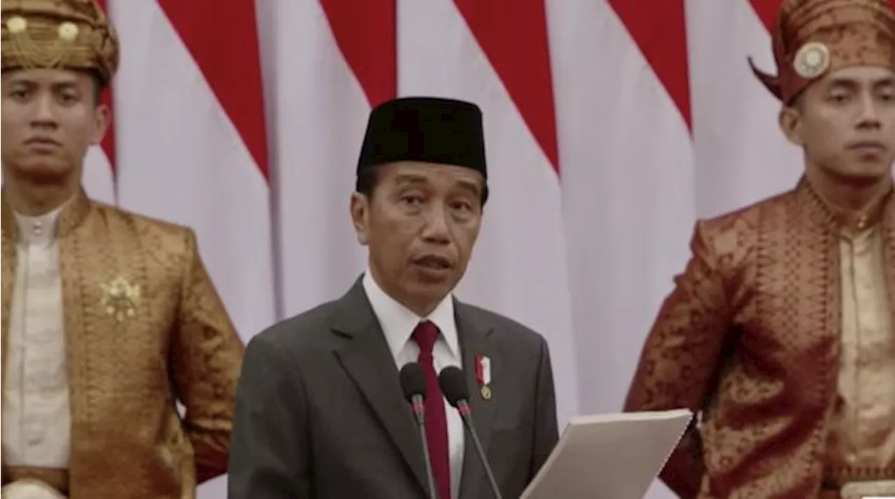 4 Momen Unik Saat Acara Pidato Kenegaraan Terakhir Jokowi di 2024