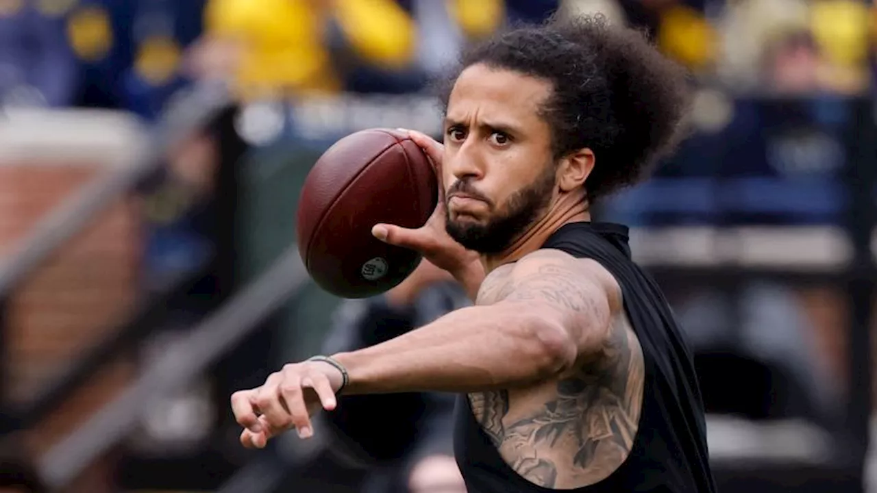 Colin Kaepernick won’t be on the LA Chargers this year, says head coach Jim Harbaugh