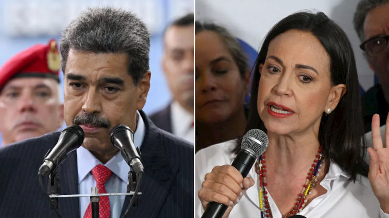 Tanto Nicolás Maduro como María Corina Machado rechazan la propuesta de ...