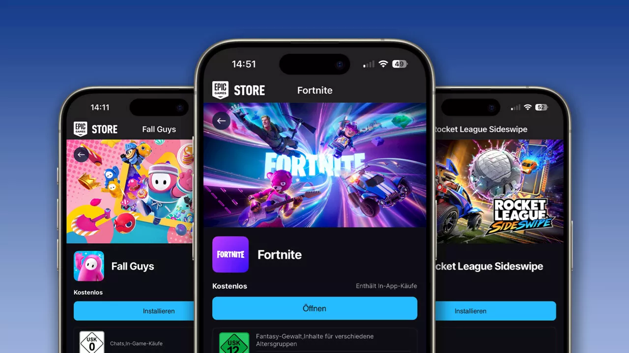 Epic Games Store für iOS & Android: Fortnite auf dem iPhone ist zurück