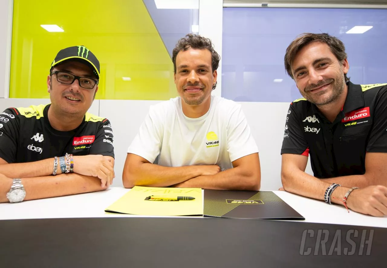 Official: Franco Morbidelli confirmed at VR46 for MotoGP 2025