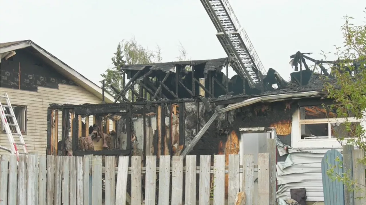 Falconridge house fire sends toddler, woman to hospital in stable condition