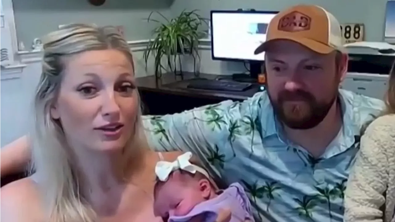 Woman delivers baby on highway; Father reunites with lost wedding ring days later