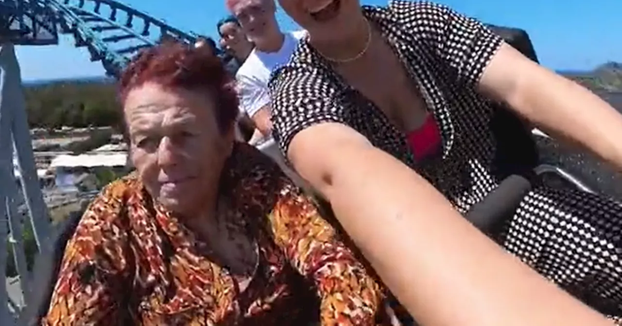 'We took our 85-year-old gran on a roller coaster – she was not impressed'