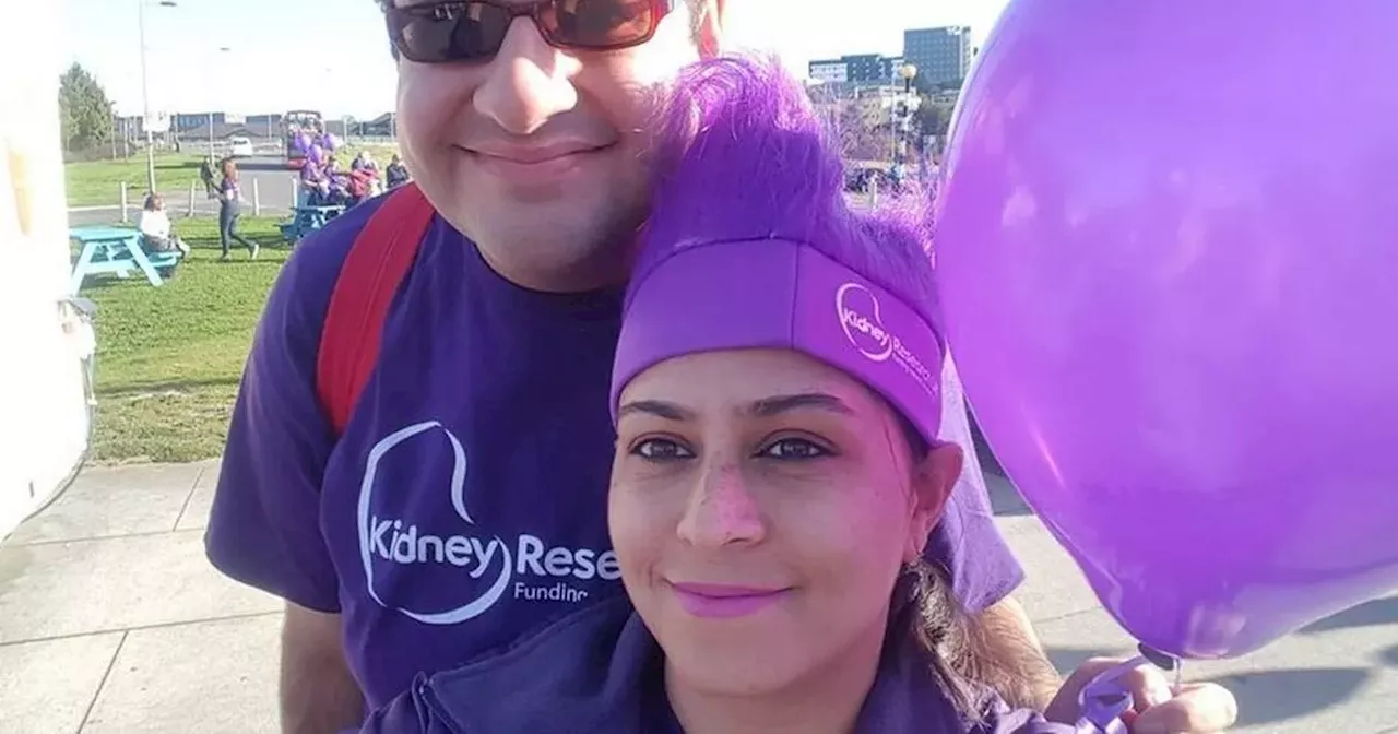 'Wonderful' wife saves husband's life after donating kidney