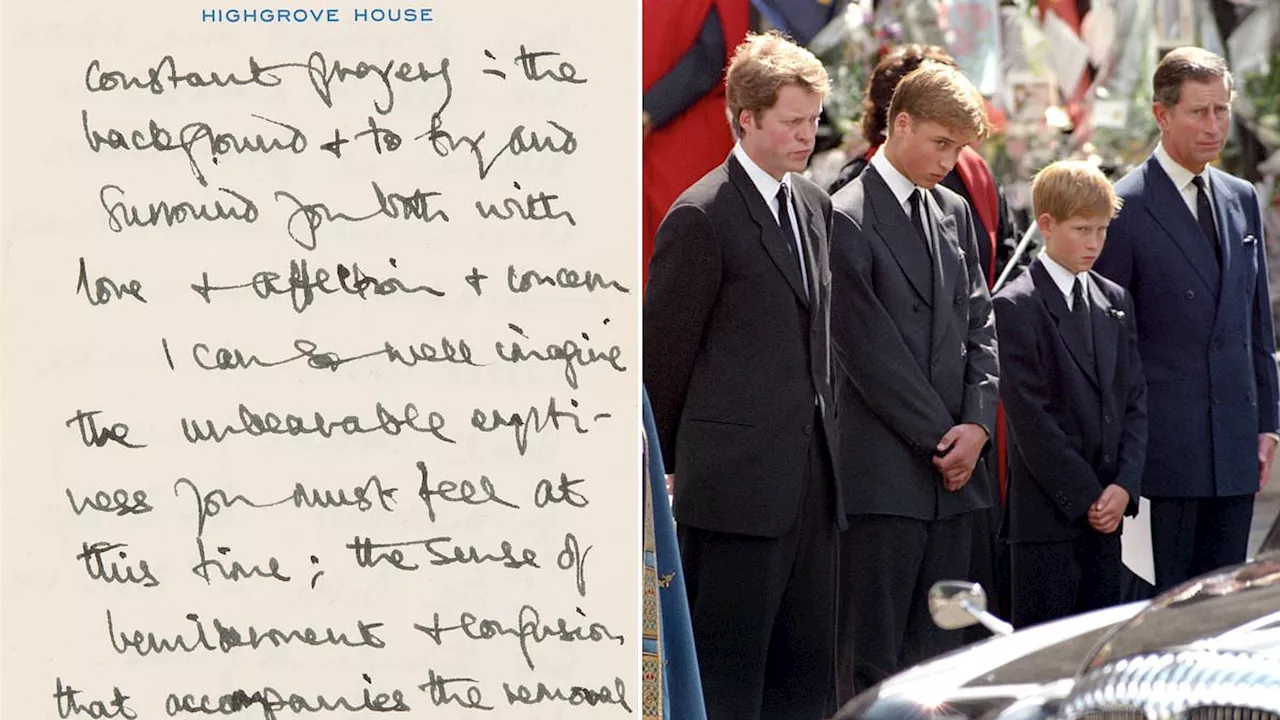 King Charles's description of the 'unbearable emptiness' of grief just four months after the death...