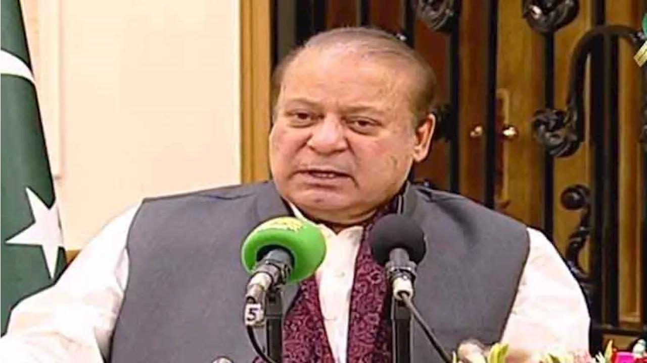 Nawaz announces Rs14 per unit relief for power consumers using up to 500 units