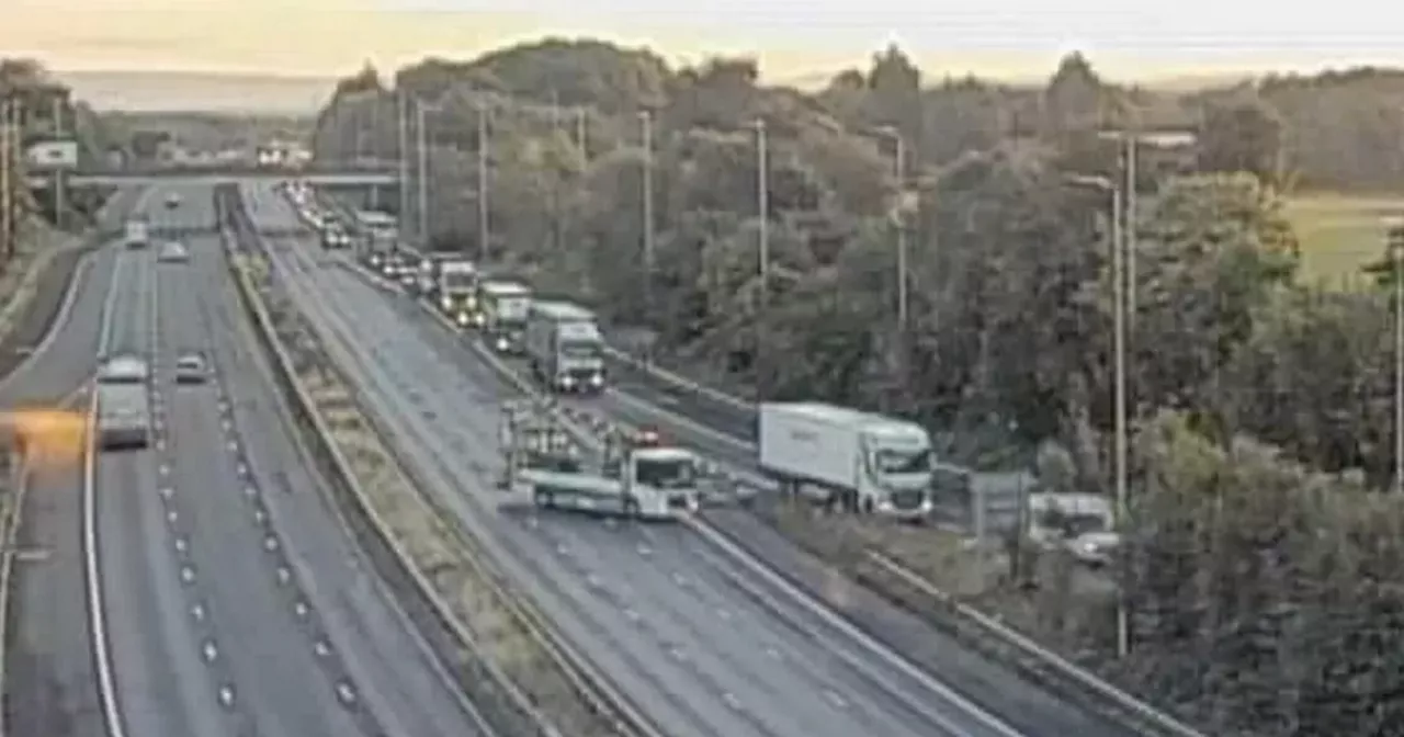 M6 traffic updates LIVE as motorway closed with police on the scene