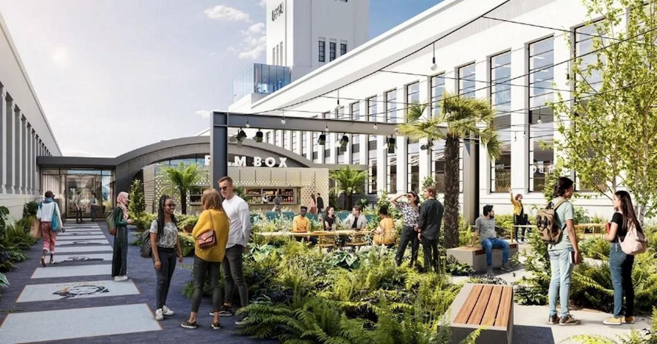 New Littlewoods CGI shows courtyard at centre of development