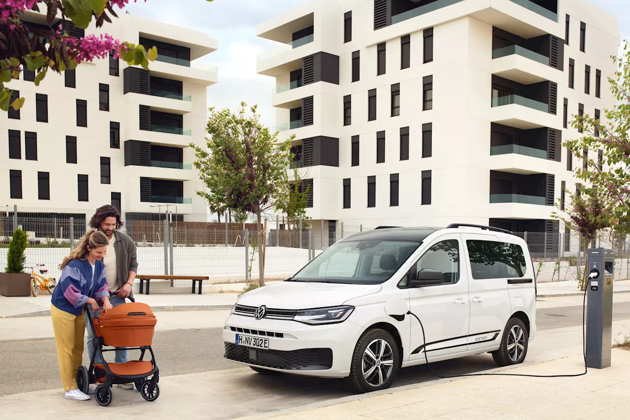 VW Caddy als Plug-in-Hybrid bestellbar