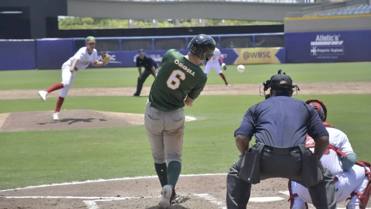 México 13, Sudáfrica 1: triunfo a 33 grados en el Mundial de Béisbol Sub-15