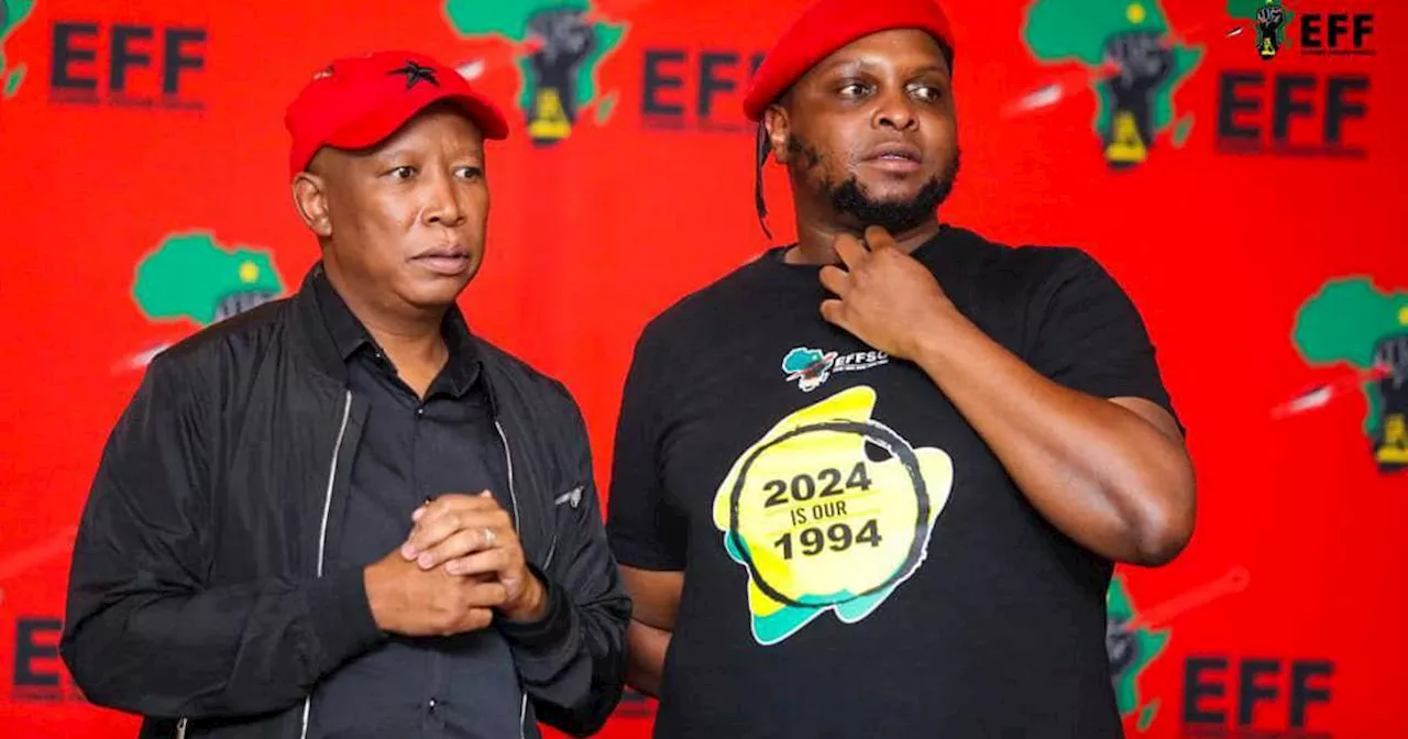 Malema pained by Shivambu's EFF exit but willing to bend party rules should he return