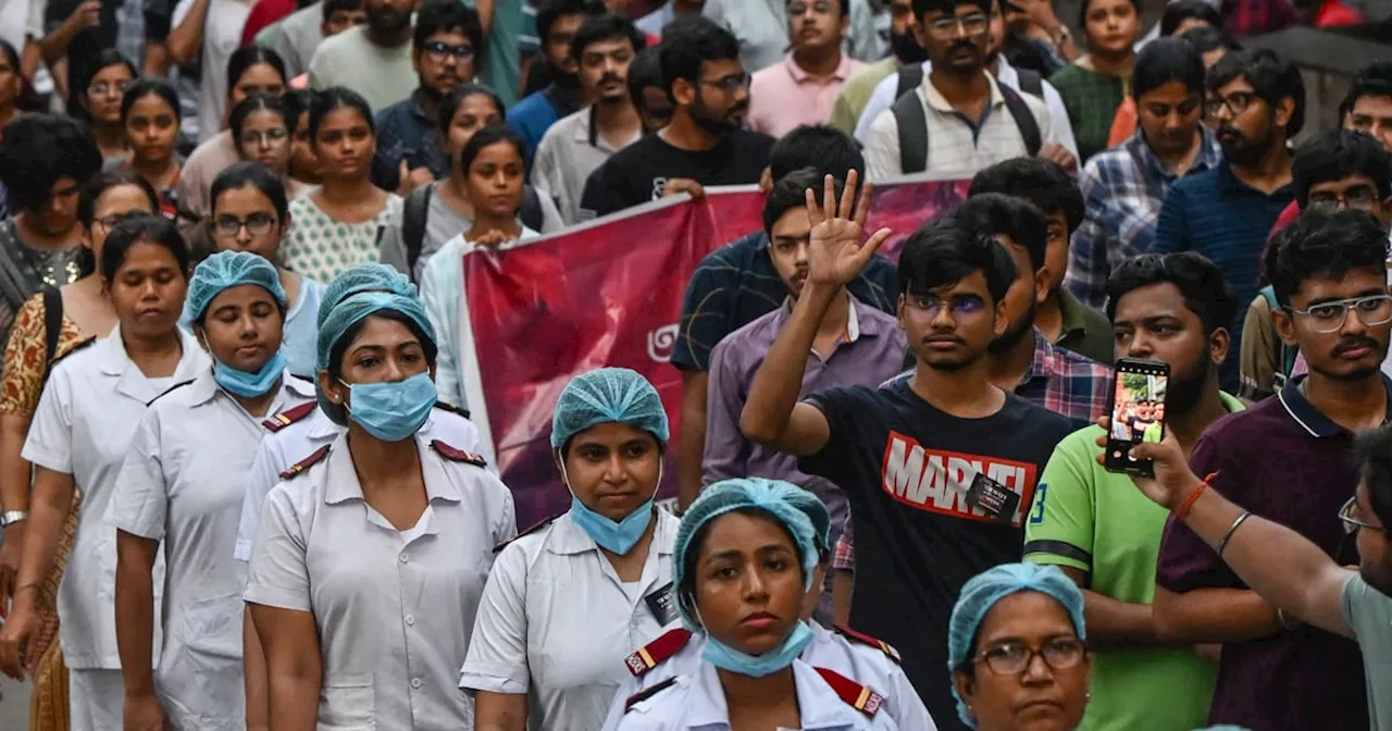 Indian doctors step up protests after colleague's brutal murder