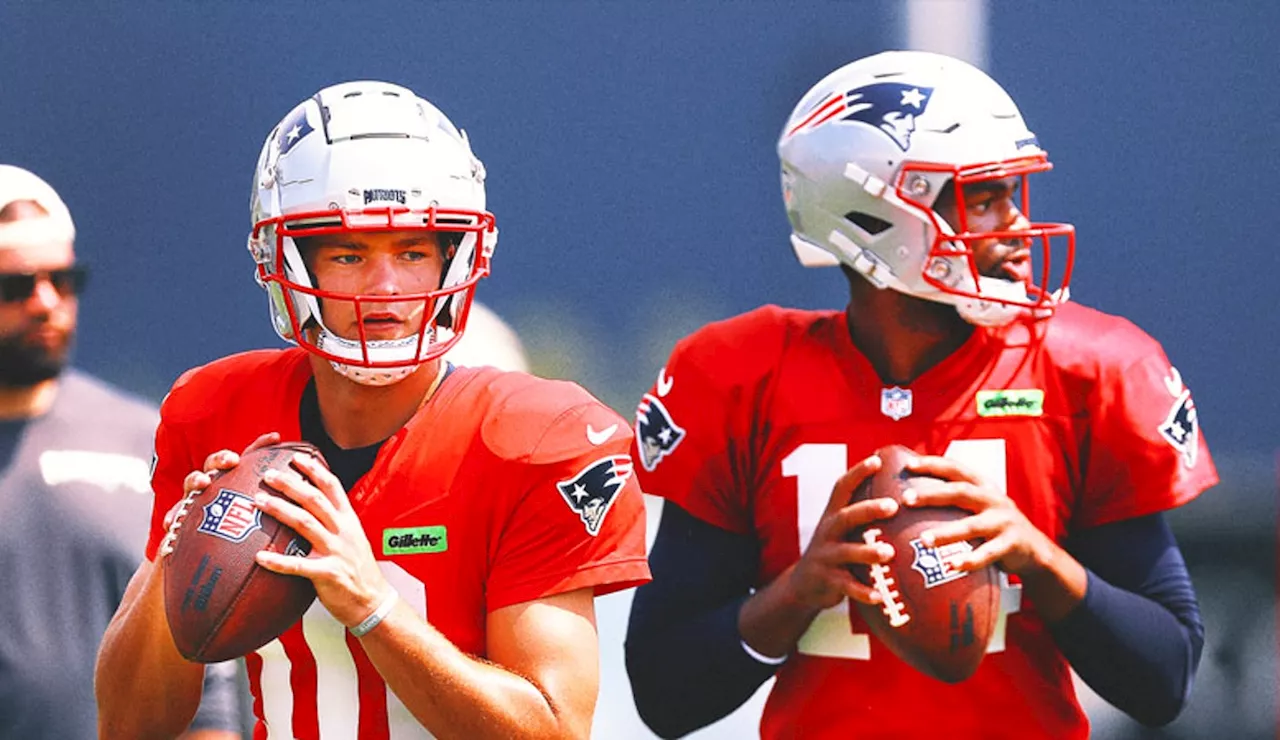 Patriots' Jerod Mayo: Jacoby Brissett, Drake Maye QB competition 'isn't over'