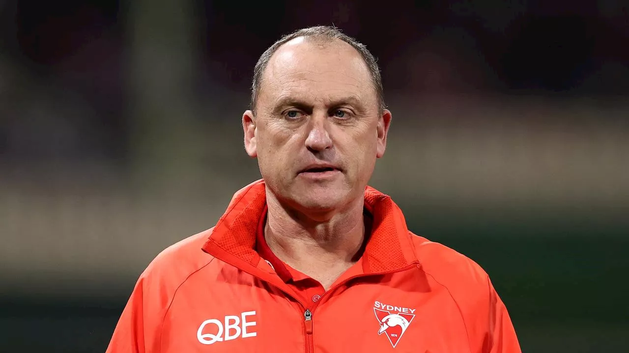 Coach bristles at question about star’s future as Swans seal ‘outstanding’ feat