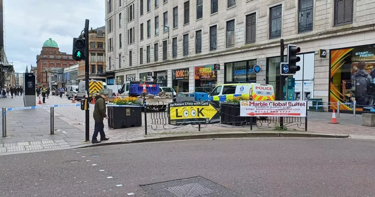 Glasgow Argyle Street live updates as suspicious item found with shops evacuated