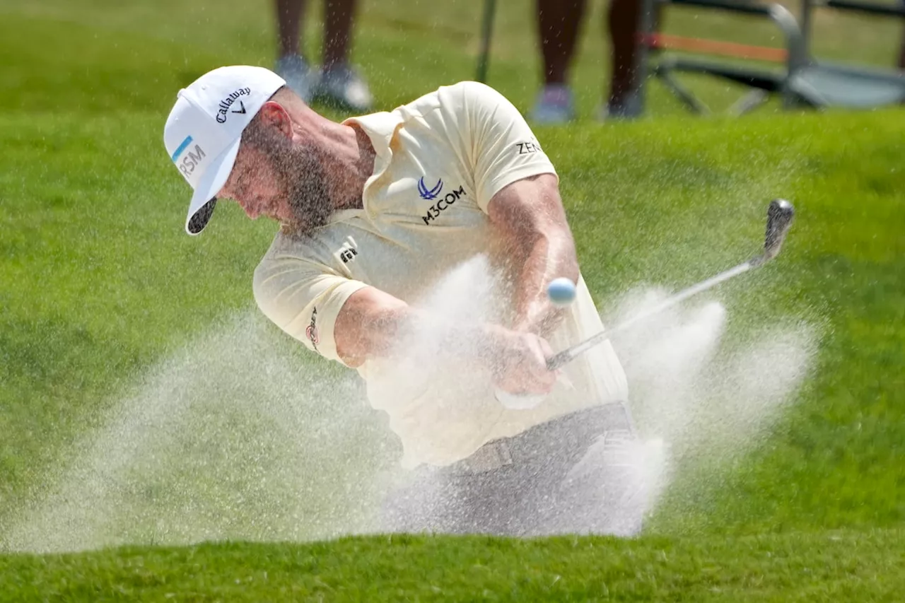 Kirk makes an ace and leads St. Jude, Matsuyama right behind with new caddie and no coach