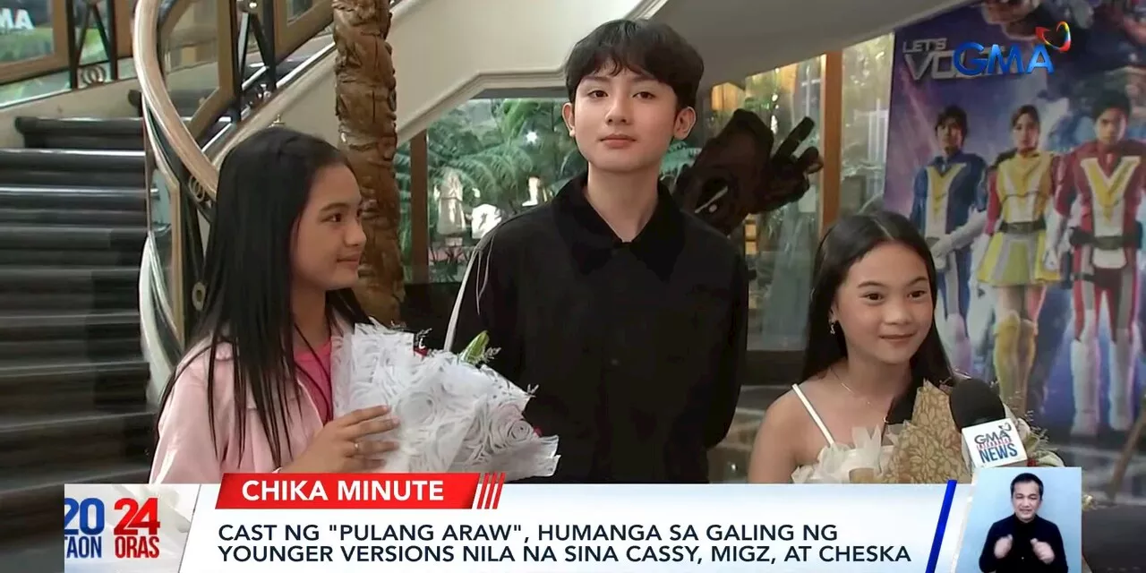 ‘Pulang Araw’ child actors earn praise from Barbie Forteza, David Licauco, Sanya Lopez