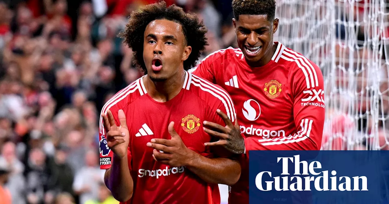 Joshua Zirkzee scores on debut to give Manchester United scrappy first win