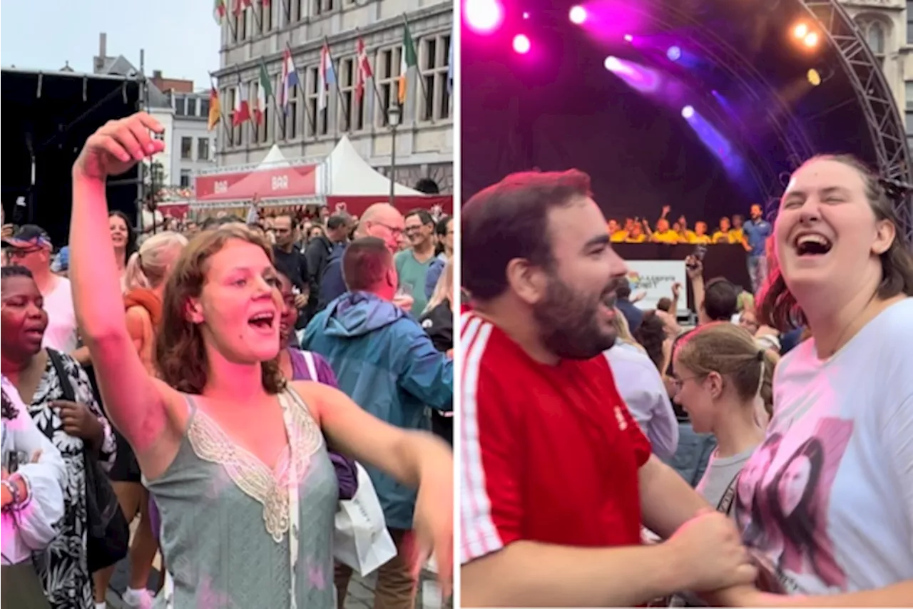 Vlaanderen Zingt: heel de Grote Markt zingt “Wake me up before you go go”