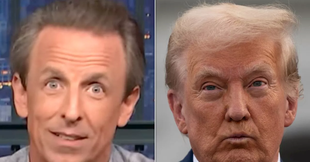 Seth Meyers Stunned By Trump's 'Olympic-Level Idiot' Level Of Self-Sabotage