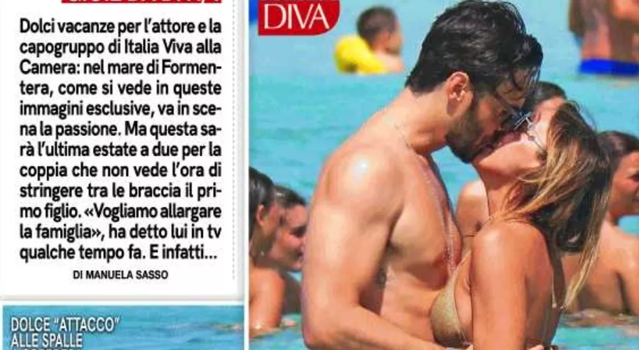 Maria Elena Boschi, vacanze d'amore con Giulio Berruti. E ora un figlio