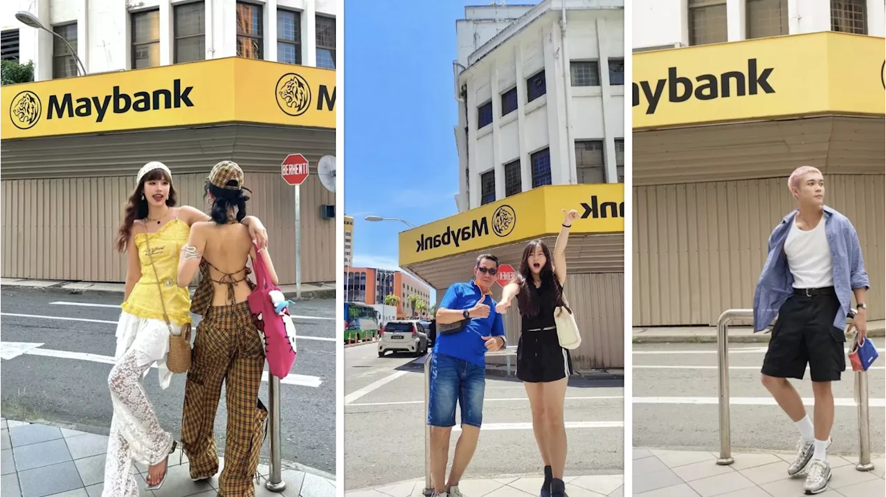 Kota Kinabalu’s new trending tourist spot: Maybank KK attracts Chinese and Korean tourists because of its “sleek, city-like vibe” and catchy yellow logo