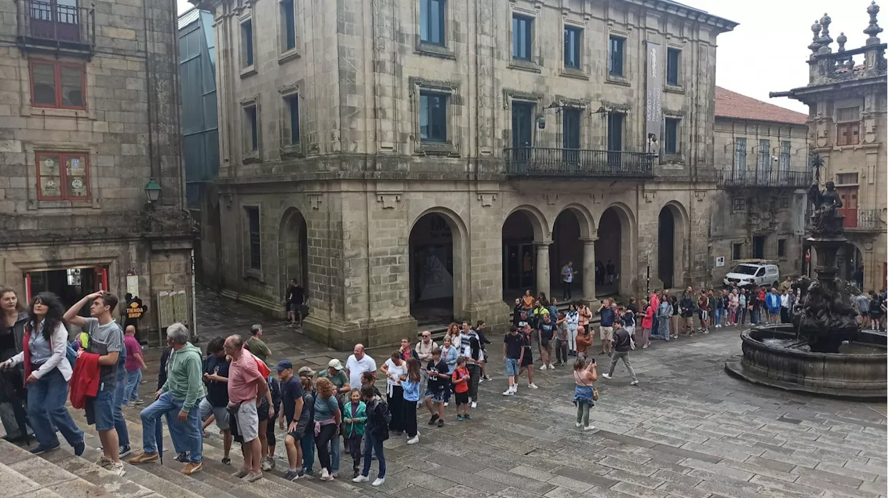 Compostela se prepara para batir un nuevo récord absoluto de visitantes este 2024