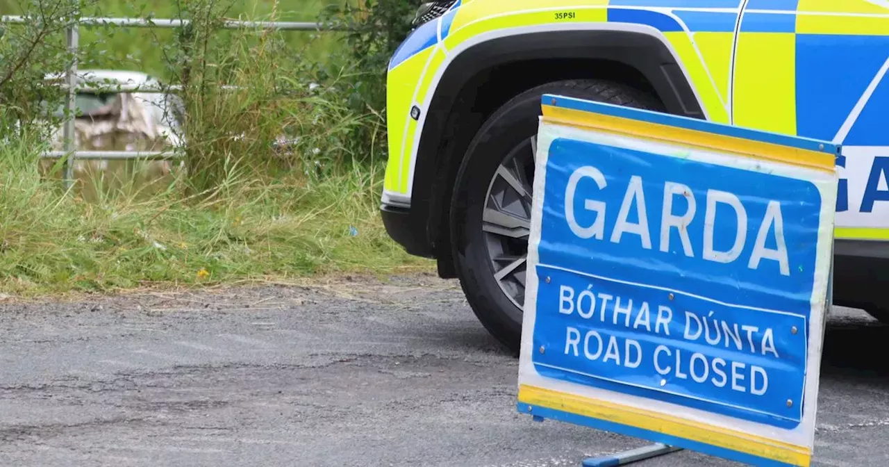 Three people hospitalised following serious crash as Gardai close road