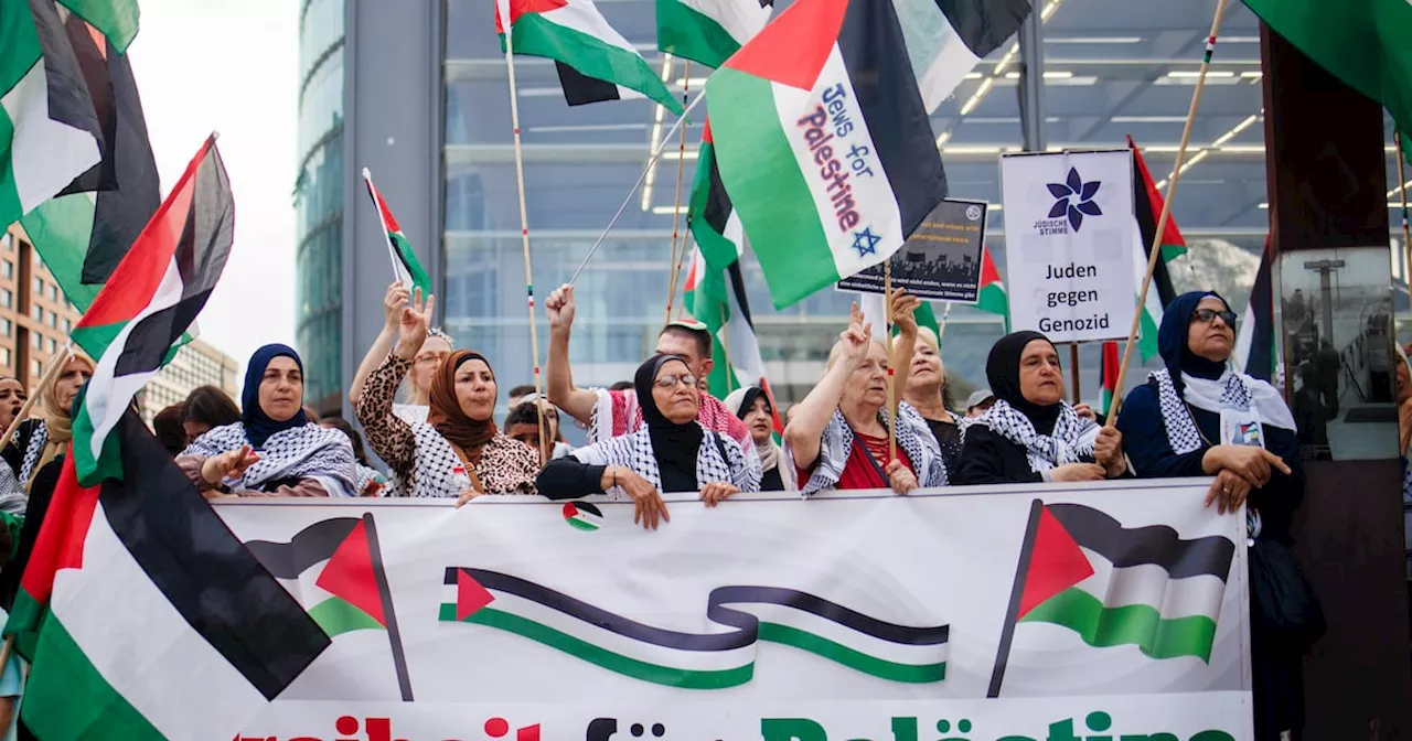 Germany’s ban on pro-Palestinian slogan is a bridge too far for many