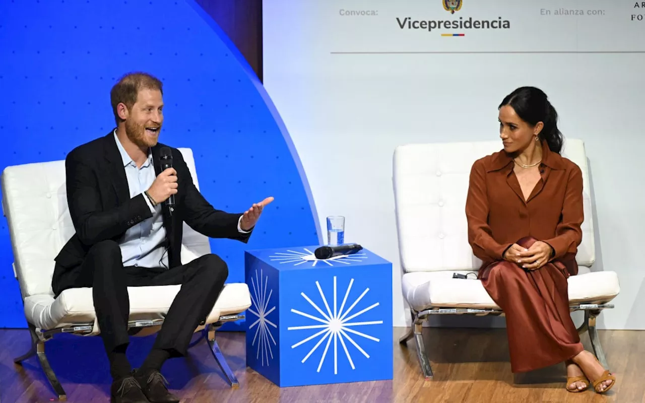 Príncipe Harry e Meghan visitam Colômbia para campanha contra assédio virtual e discriminação