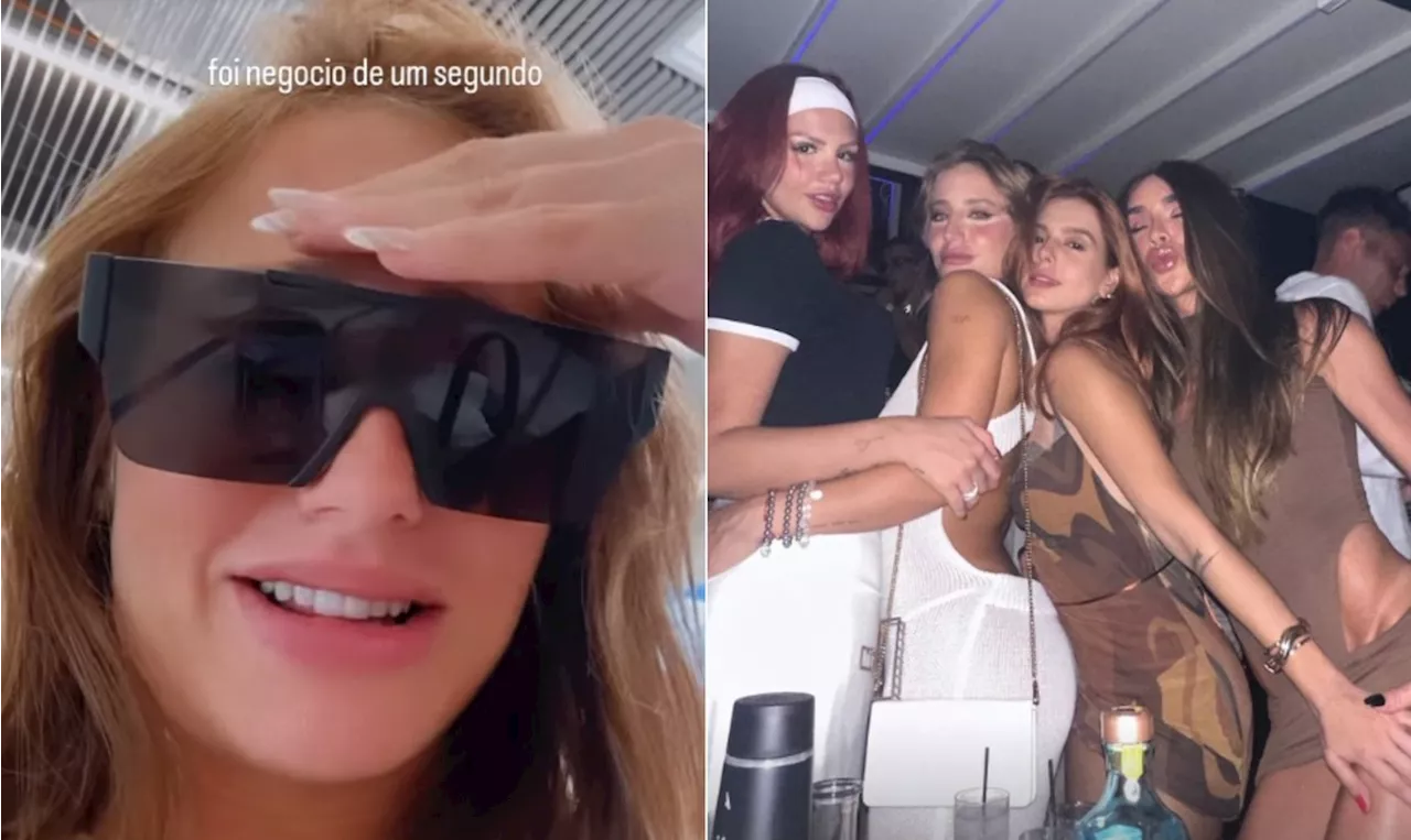 Bruna Griphao tem bolsa Prada furtada em balada na Grécia: ‘Garfada na Europa’