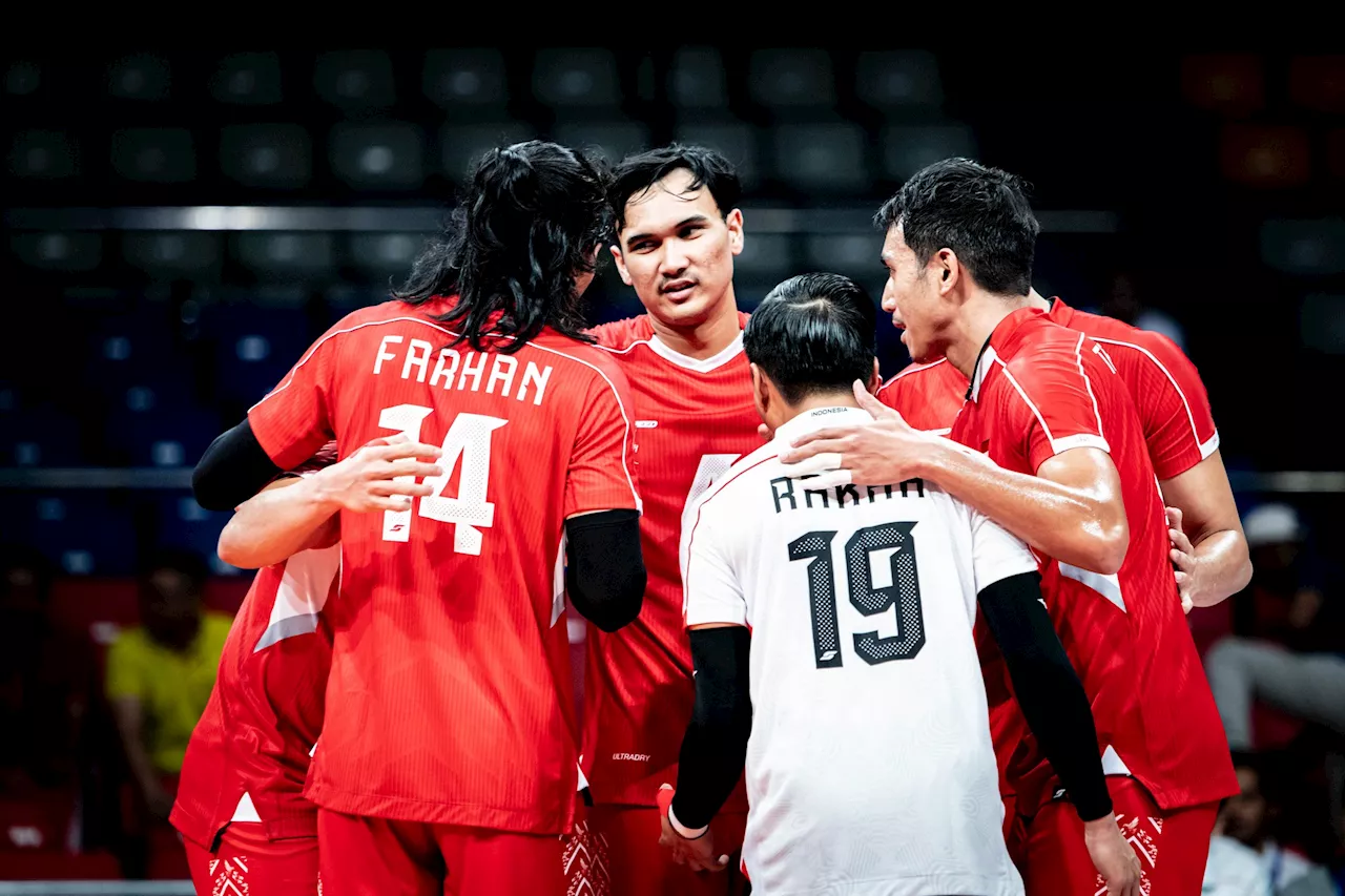 Hancur Lebur Timnas Voli Putra Indonesia di Laga Perdana SEA V League 2024