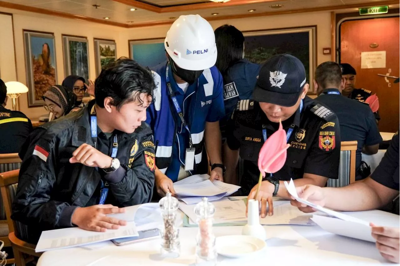 Sambut MV National Geographic Orion, Bea Cukai Belawan Pastikan Beri Layanan Prima