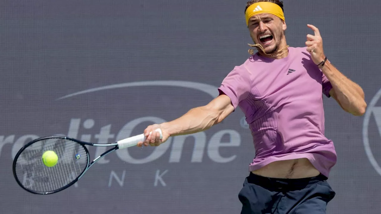 Zverev müht sich ins Viertelfinale von Cincinnati