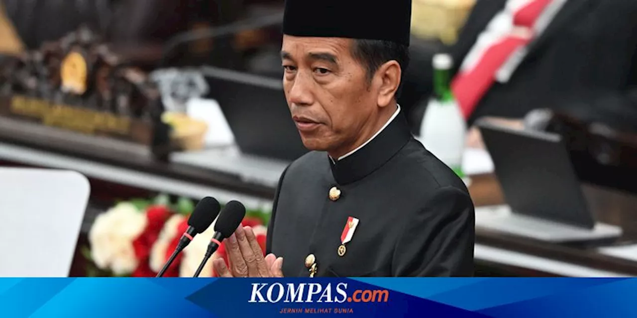 Jokowi Absen Singgung Penuntasan Korupsi dan Pelanggaran HAM di Pidato Kenegaraan 2024