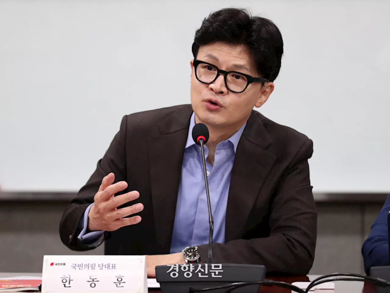 ‘제3자 추천 특검법 받겠다’에 한동훈 “제보 공작 의혹 포함해 절차 진행”