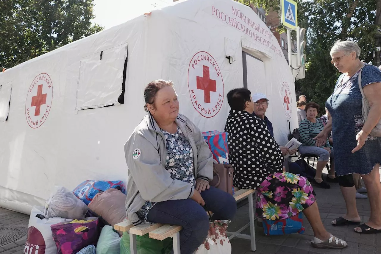 A Koursk, le désarroi de Russes fuyant l'avancée des troupes ukrainiennes