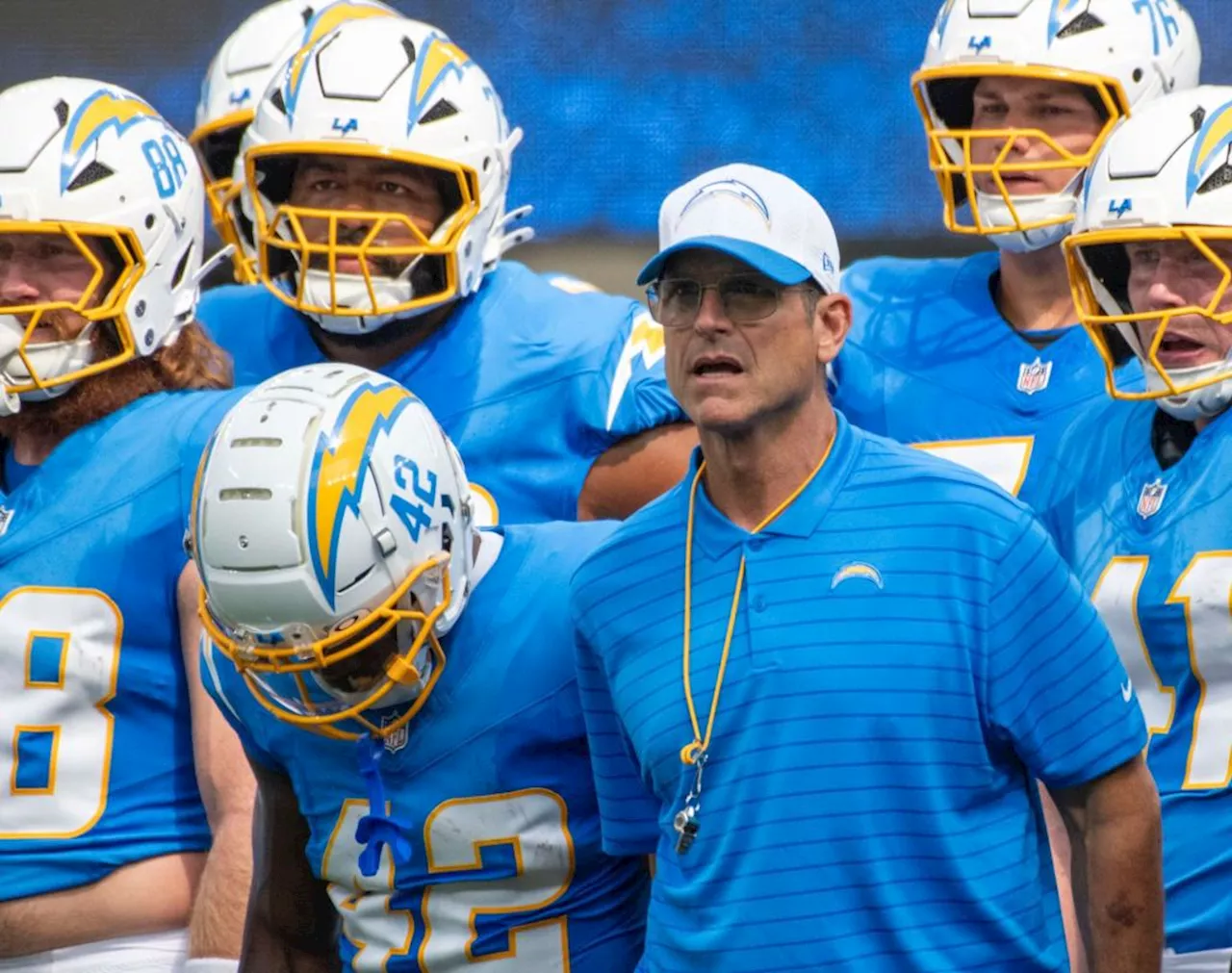 Chargers vs. Rams: Jim Harbaugh seeks improvement in preseason game