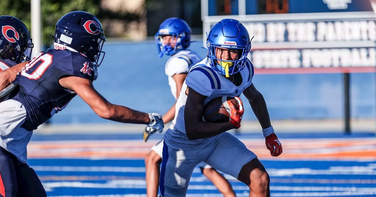 Santa Margarita, Chaminade show off offenses in football scrimmage