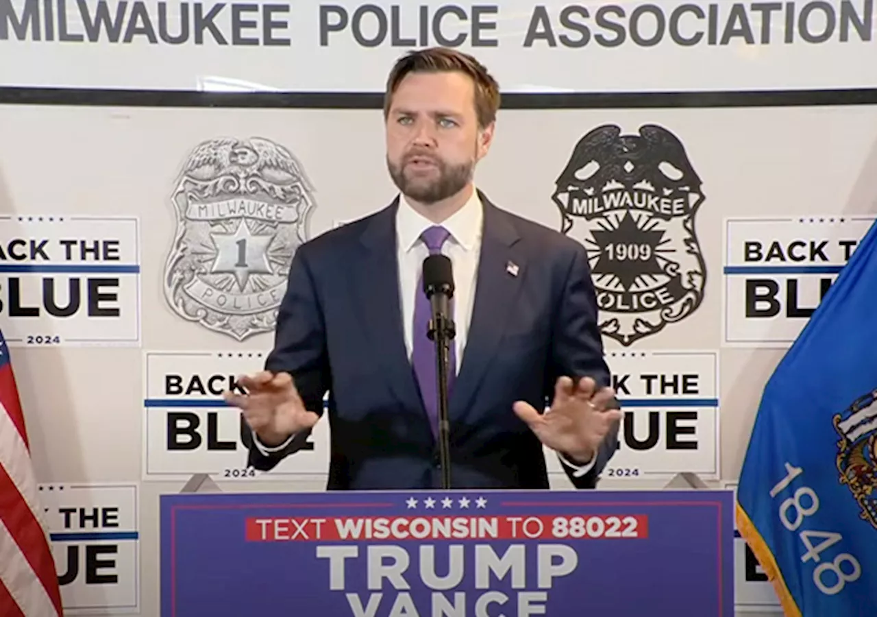 Milwaukee Police Association Endorses President Trump and J.D. Vance