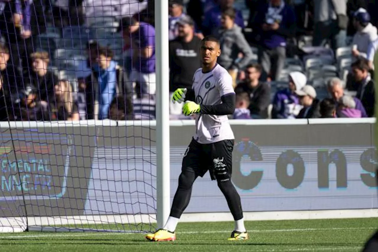 Guillaume Restes dans le groupe de Toulouse contre Nantes