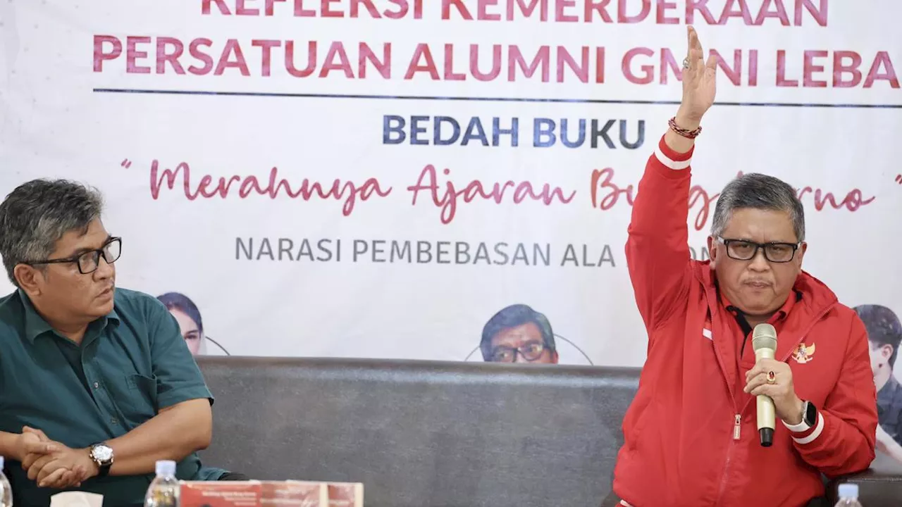 Bedah Buku Merahnya Ajaran Bung Karno, Hasto PDIP Ajak Rakyat Lawan Ketidakadilan