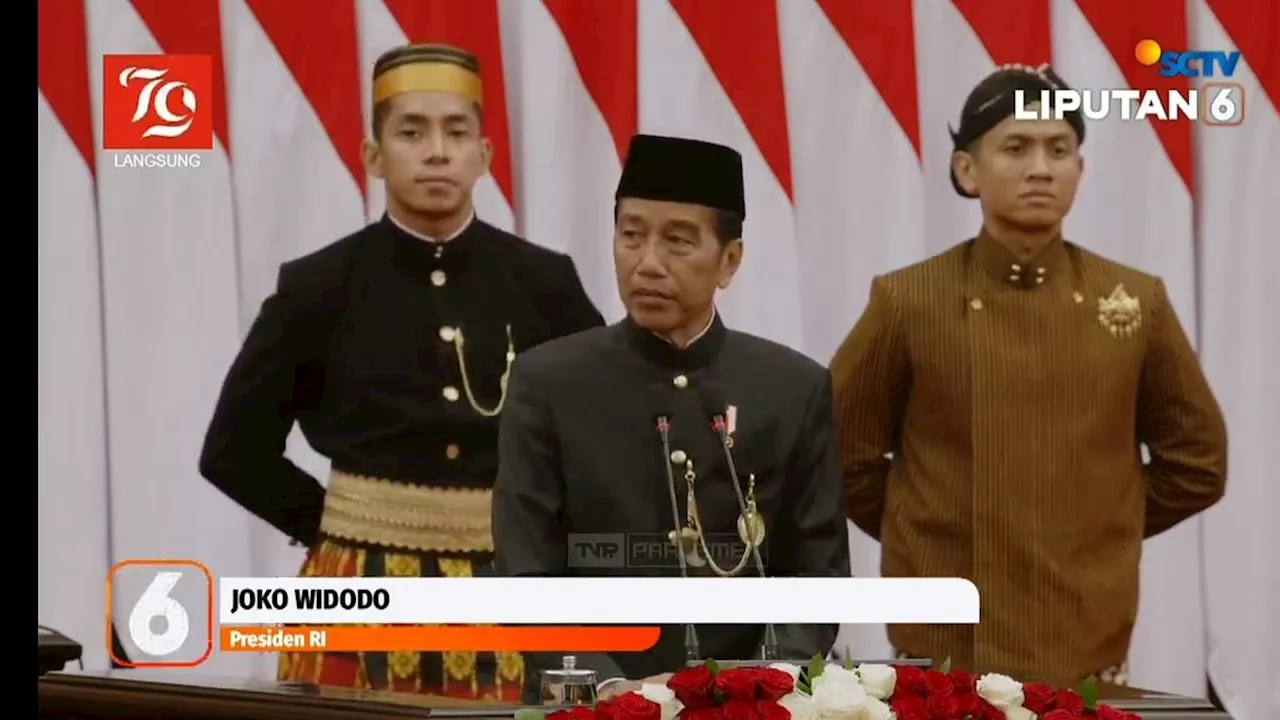 Jokowi Pamer Pertumbuhan Ekonomi RI di Sidang Tahunan MPR: Terjaga di Atas 5%