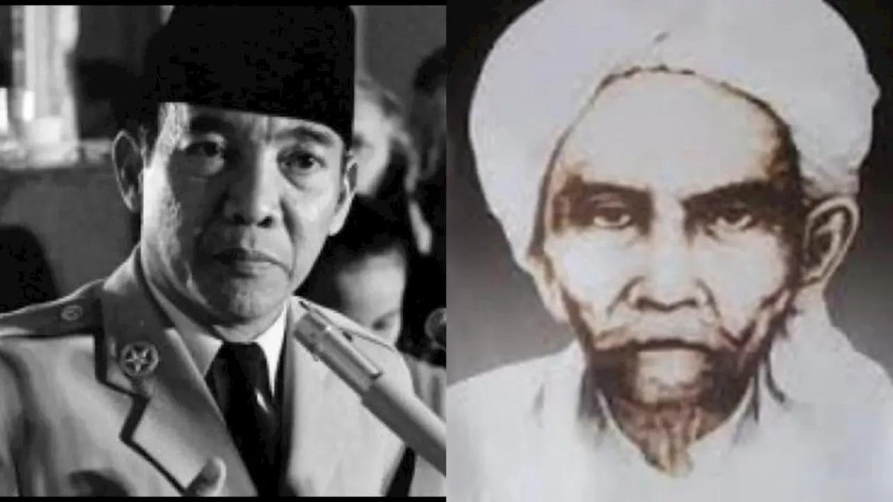 Kisah Bung Karno Sowan ke Mbah Kholil Bangkalan sebelum Proklamasi Kemerdekaan RI, Didoakan hingga Kepalanya Diusap