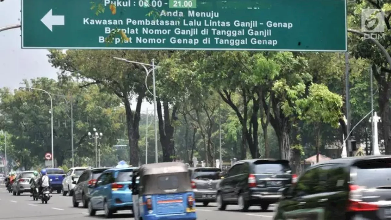 Periksa Lagi 26 Titik Ganjil Genap Jakarta Jelang Akhir Pekan Jumat 16 Agustus 2024