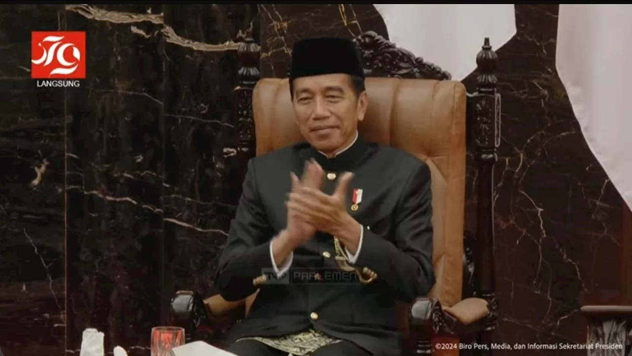 Sidang Tahunan MPR 2024, Jokowi Pamer 99% Wilayah Indonesia Dialiri Listrik