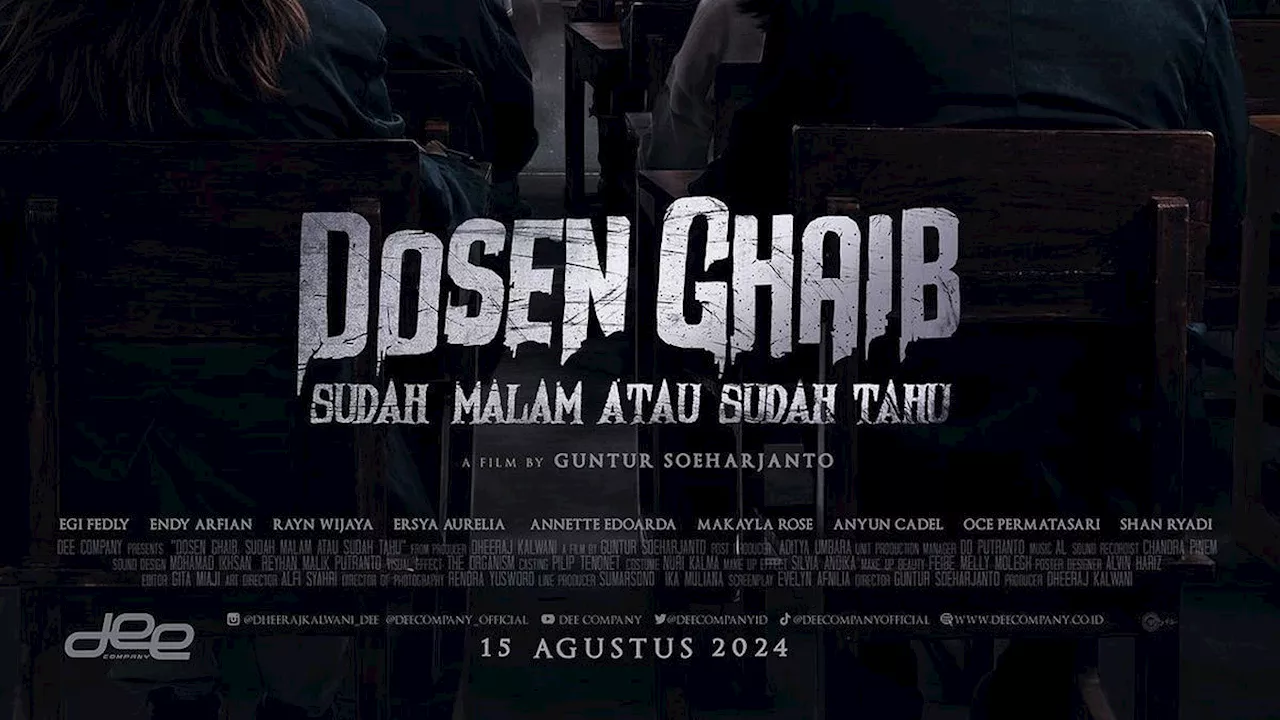 Sinopsis Dosen Ghaib, Film Horor yang Diadaptasi dari Kisah Viral